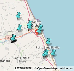 Mappa 63821 Sant'Elpidio a Mare FM, Italia (4.319)