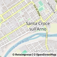 Map Santa Croce sull'Arno