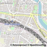 Mapa Pisa