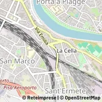 Map Pisa
