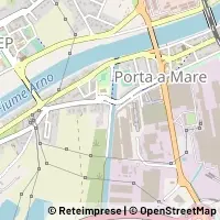 Mapa Pisa