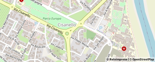 Mappa Pisa