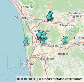 Mappa 2 Ospedale Cisanello, 56124 Pisa PI, Italia (9.75)