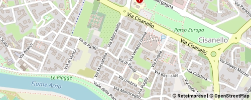 Mappa Pisa