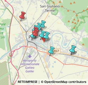 Mappa Via Lombardia, 56124 Pisa PI, Italia (2.7775)