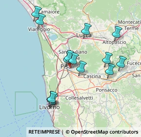 Mappa Via Lombardia, 56124 Pisa PI, Italia (15.19)