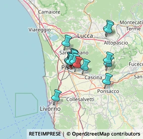 Mappa Via Lombardia, 56124 Pisa PI, Italia (8.5625)