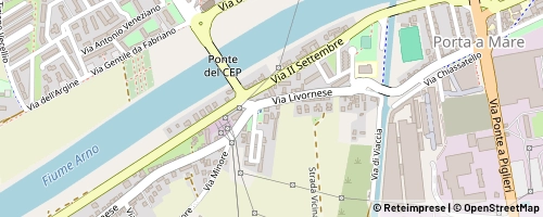 Mappa Pisa