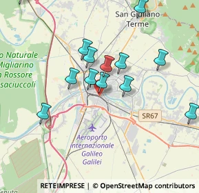 Mappa Cavalcavia San Giusto, 56121 Pisa PI, Italia (4.74125)