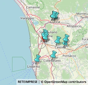 Mappa Cavalcavia San Giusto, 56121 Pisa PI, Italia (11.34182)