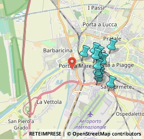 Mappa Corte Sanac, 56122 Pisa PI, Italia (1.52545)