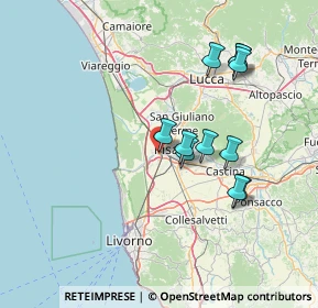 Mappa Via Chiassatello, 56121 Pisa PI, Italia (13.79273)