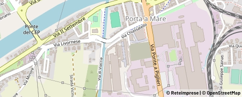 Mappa Pisa