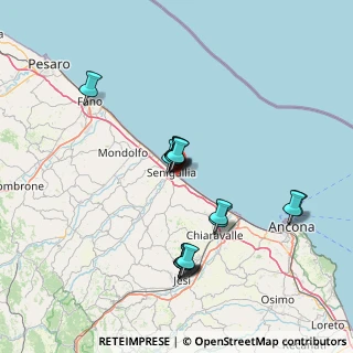 Mappa ENI Station pv. 5709 Via Podesti, 60019 Senigallia AN, Italia (13.28125)
