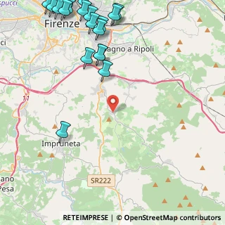 Mappa SP 56 del Brollo e Poggio Alla Croce, 50012 Bagno a Ripoli FI, Italia (6.704)