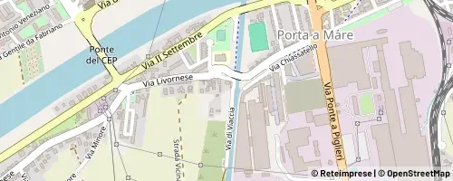 Mappa Pisa