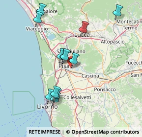 Mappa Via di Piaggia, 56124 Pisa PI, Italia (15.24)