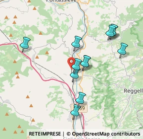 Mappa Localita Pian Dellisola, 50067 Rignano sull'Arno FI, Italia (3.6625)
