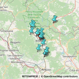 Mappa La Ferrantina, 52011 Bibbiena AR, Italia (9.24)