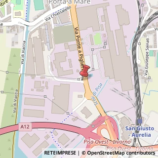 Mappa Via di Nugolaio, 4, 56121 Pisa, Pisa (Toscana)