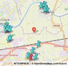 Mappa Via Cavasonno San Pierino, 50054 Fucecchio FI, Italia (1.5015)