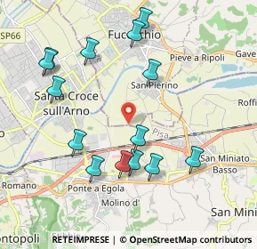 Mappa Via Cavasonno San Pierino, 50054 Fucecchio FI, Italia (2.145)