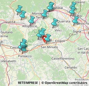 Mappa Via Cavasonno San Pierino, 50054 Fucecchio FI, Italia (17.81353)