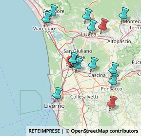 Mappa Via Guglielmo Marconi, 56121 Pisa PI, Italia (16.49214)