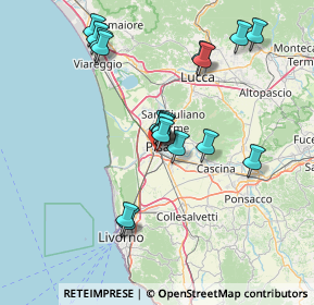 Mappa Via Guglielmo Marconi, 56121 Pisa PI, Italia (14.22667)