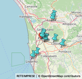 Mappa Via Guglielmo Marconi, 56121 Pisa PI, Italia (9.27364)