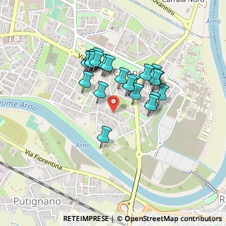 Mappa Via Ascanio Tealdi, 56124 Pisa PI, Italia (0.37174)