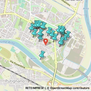Mappa Via Ascanio Tealdi, 56124 Pisa PI, Italia (0.37826)
