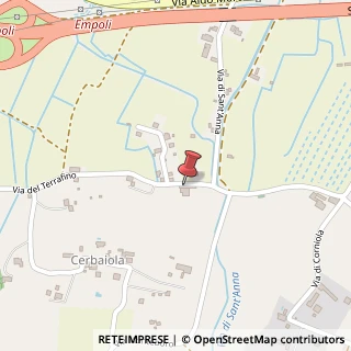 Mappa Via del Terrafino, 51, 50053 Empoli, Firenze (Toscana)