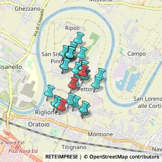 Mappa Via delle Poggere, 56023 Cascina PI, Italia (0.61111)