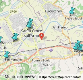 Mappa Via Arginale Est, 56028 San Miniato PI, Italia (2.98091)