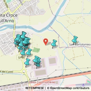 Mappa Via Arginale Est, 56028 San Miniato PI, Italia (0.5931)