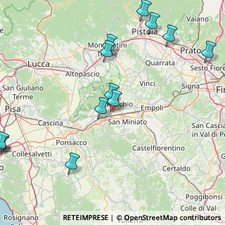 Mappa Via Arginale Est, 56028 San Miniato PI, Italia (22.87077)
