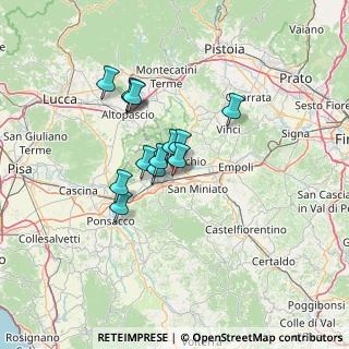 Mappa Via Arginale Est, 56028 San Miniato PI, Italia (10.16154)