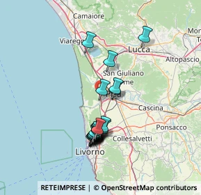 Mappa Autostrada Azzurra, 56122 Pisa PI, Italia (13.0495)