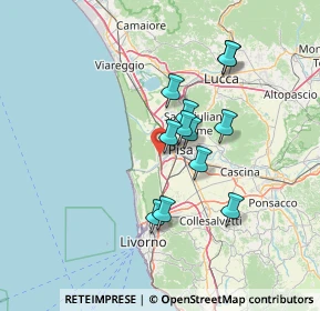 Mappa Autostrada Azzurra, 56122 Pisa PI, Italia (11.43)