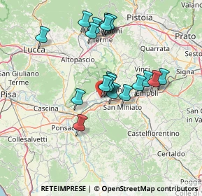 Mappa Via delle Confina, 56022 Castelfranco di Sotto PI, Italia (12.93)