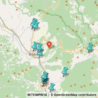Mappa Loc.case sparse, 52011 Bibbiena AR, Italia (5.23357)