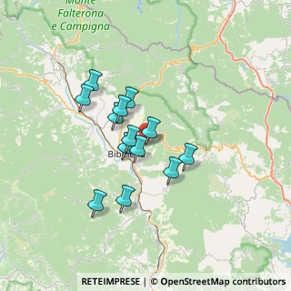 Mappa Loc.case sparse, 52011 Bibbiena AR, Italia (5.45308)