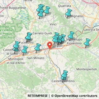 Mappa Via Livornese, 50059 Empoli FI, Italia (9.0195)