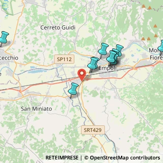 Mappa Via Livornese, 50059 Empoli FI, Italia (4.01417)