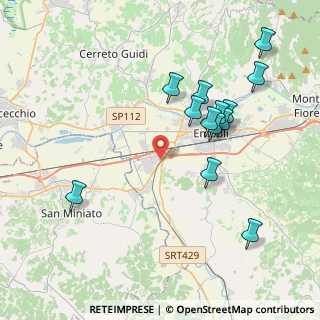Mappa Via Livornese, 50059 Empoli FI, Italia (4.20615)