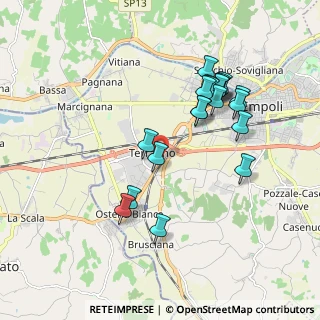 Mappa Via Livornese, 50059 Empoli FI, Italia (1.8705)