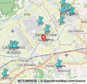 Mappa Via Domenico Cimarosa, 56028 San Miniato PI, Italia (2.87091)