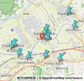 Mappa Via Domenico Cimarosa, 56028 San Miniato PI, Italia (2.0075)