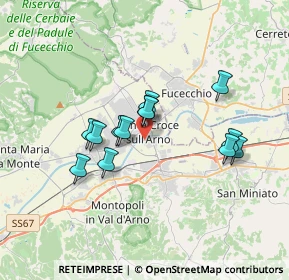 Mappa Via Domenico Cimarosa, 56028 San Miniato PI, Italia (2.95231)